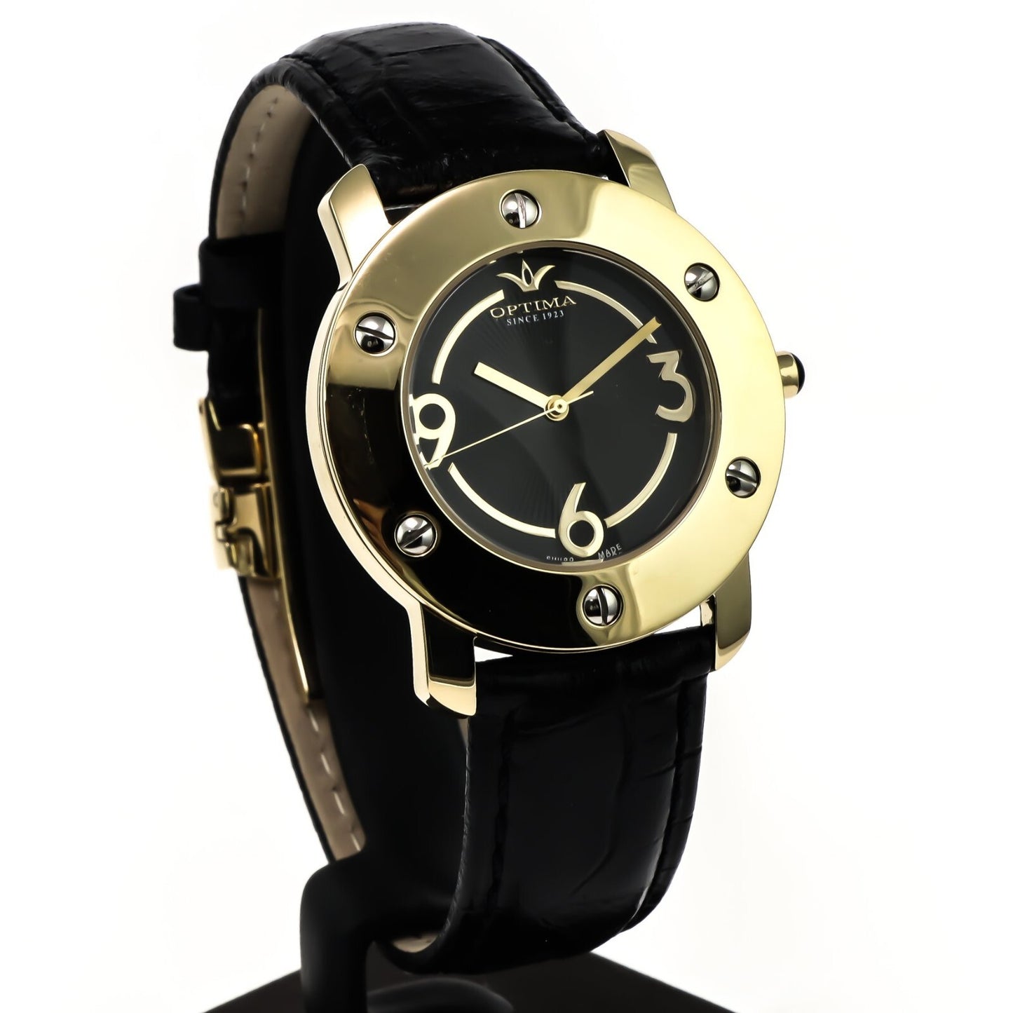 Optima • Reloj suizo • Acero inoxidable • 38 mm • Cuarzo • 10 ATM • OSL206