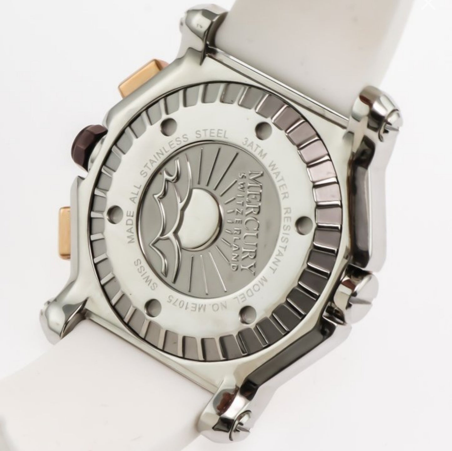 Mercury • Swiss Chronograph Watch • Stainless Steel Quartz 42.5mm • 3ATM ME1075