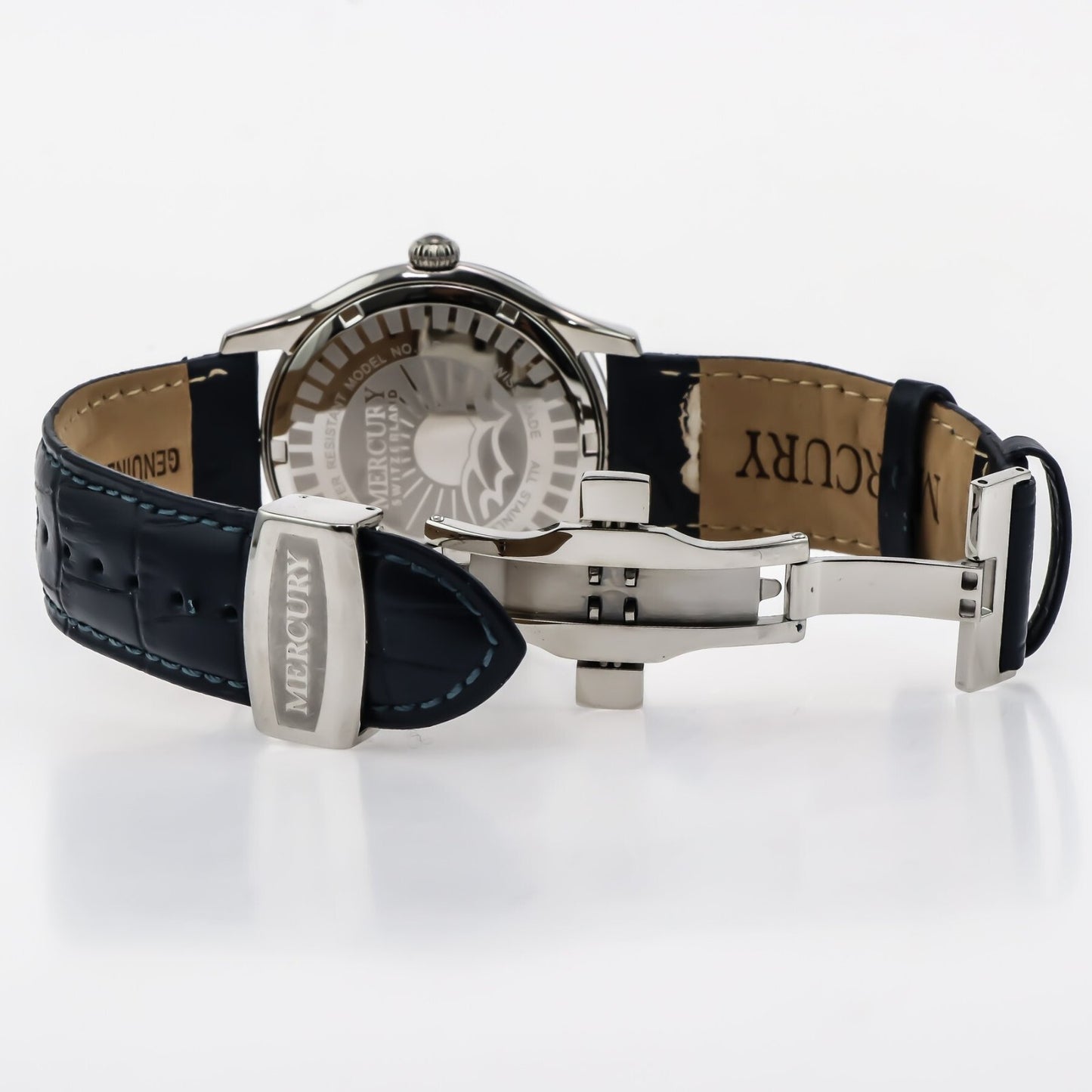 Mercury • Swiss Chronograph Watch • Stainless Steel • 45mm • Quartz • 5ATM