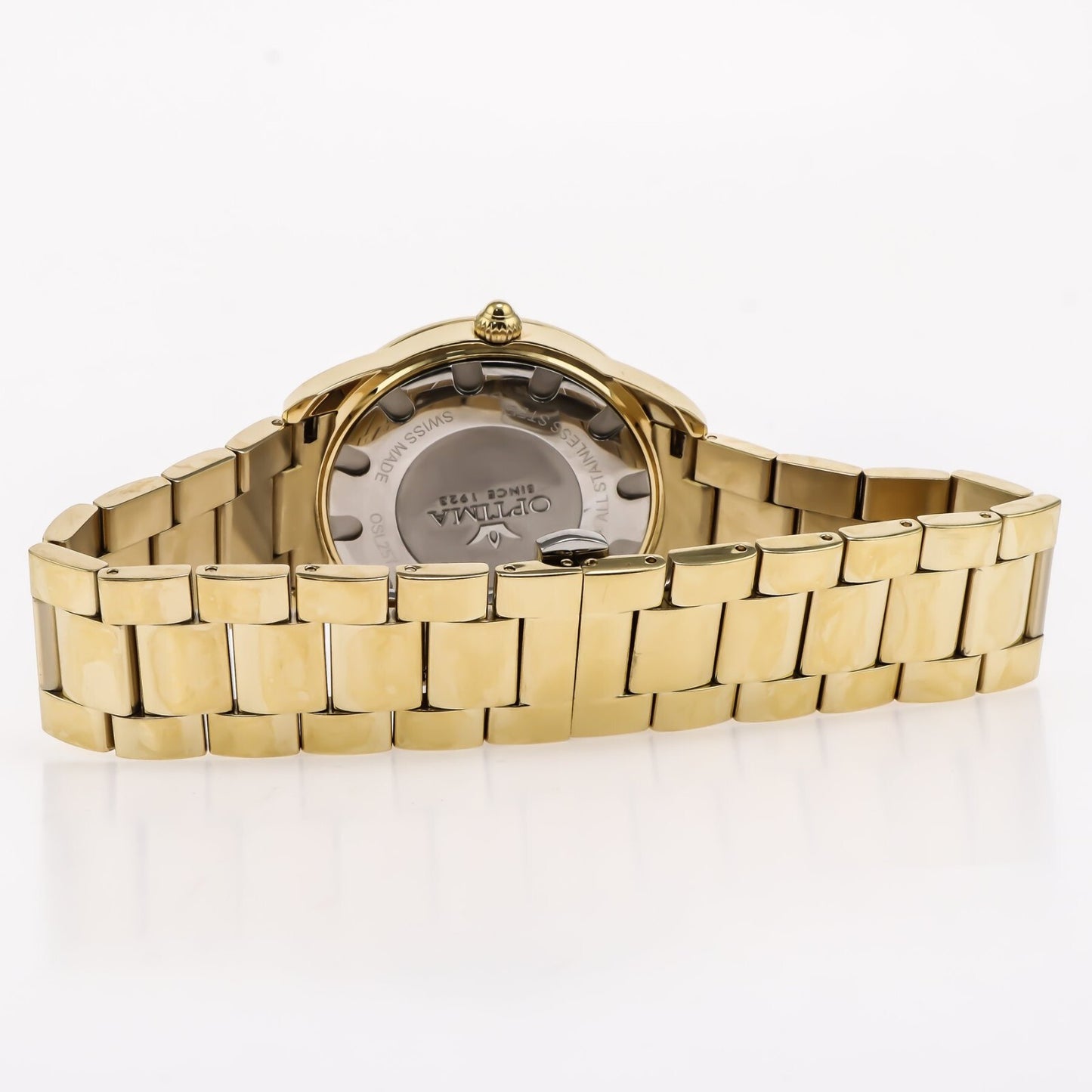 Optima • Reloj suizo • Acero inoxidable • 38 mm • Cuarzo • 3 ATM • OSL257