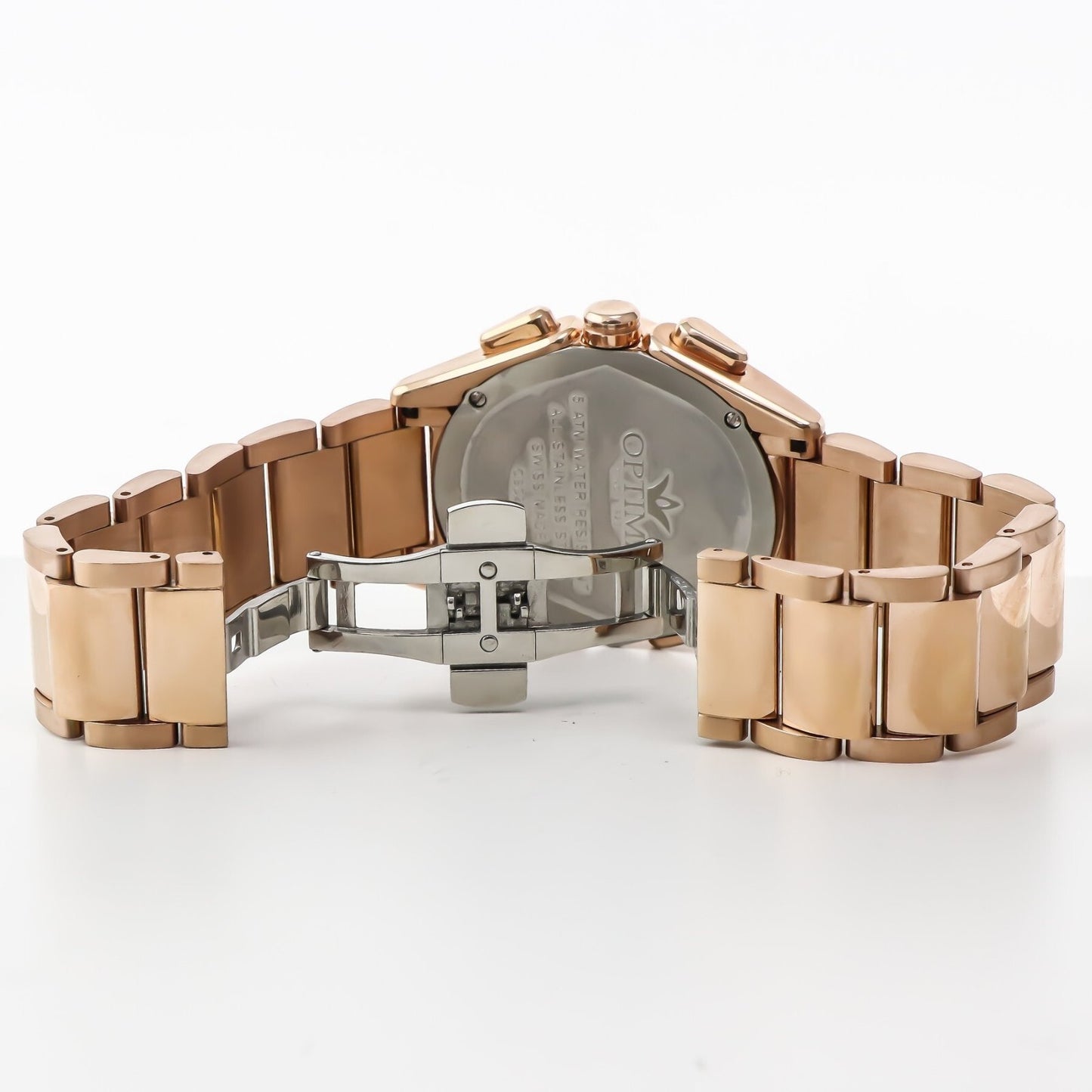 Optima • Swiss Watch • Stainless Steel • 42mm x 44.5mm • Quartz • 5ATM • OSC272