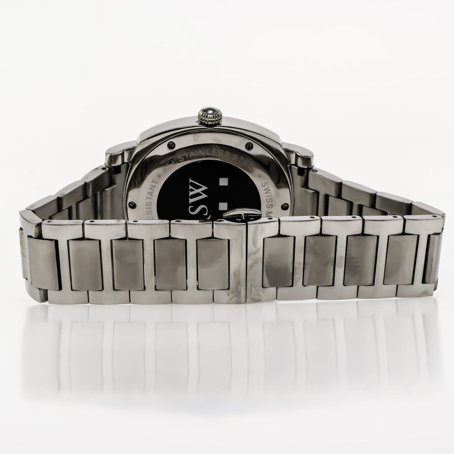 RSW • Swiss Watch • Stainless Steel • 46.80mm• Quartz • 5ATM • RSWM118