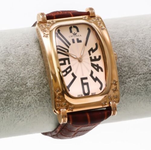 Optima • Swiss Diamond Watch • Stainless Steel Quartz • Diamonds 0.23ct • OSM189
