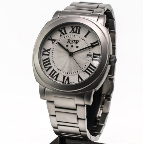 RSW • 46.8mm • Swiss Watch • Sapphire • Ronda Quartz • Date • RSWM118