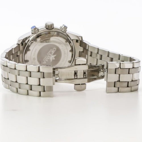 Optima • 44.15mm • Swiss Chronograph Watch • OSC392-SS-3 • WR50M • Date SubDay