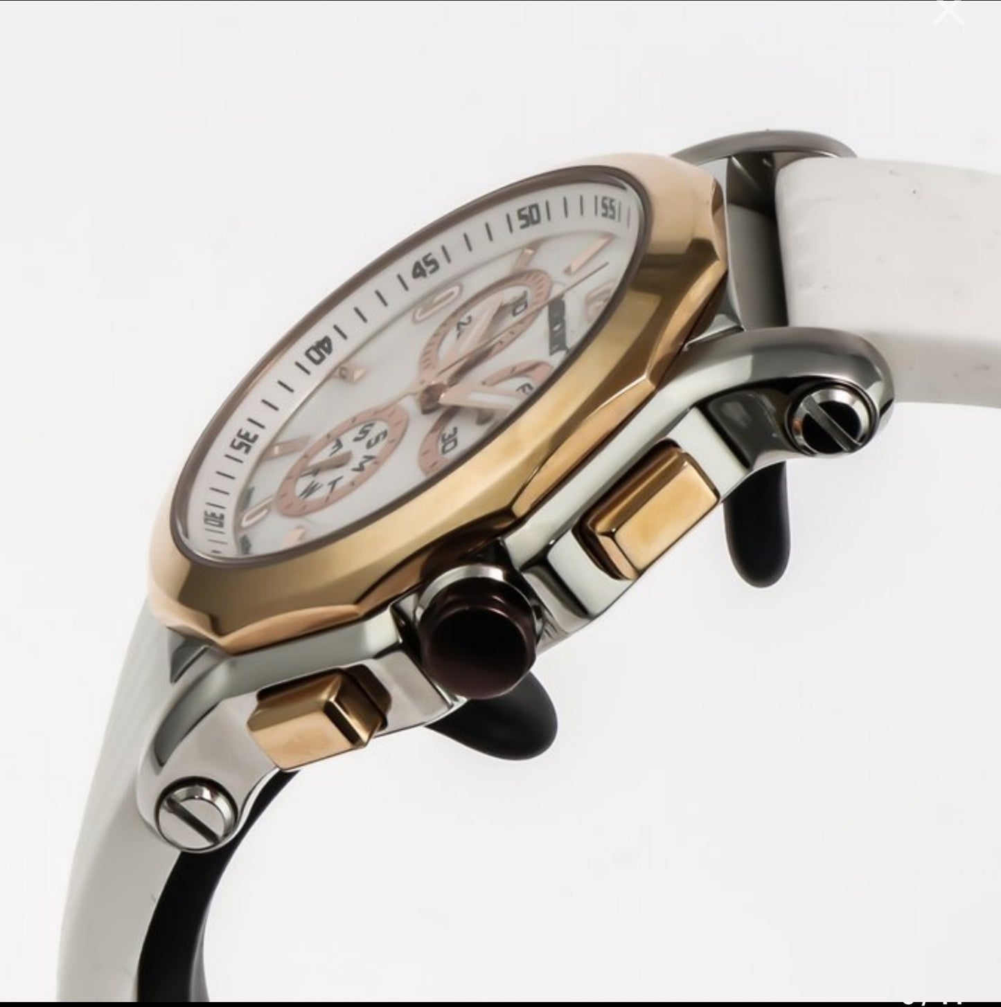 Mercury • Swiss Chronograph Watch • Stainless Steel Quartz 42.5mm • 3ATM ME1075