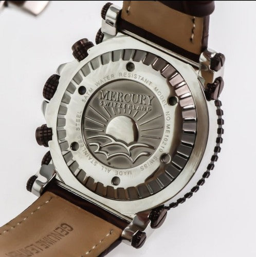Mercury • 44mm • WR50M • ME10210-SCL-1 • Date SubDay • Chocolate