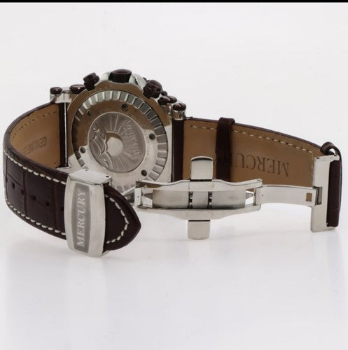 Mercury • 44mm • WR50M • ME10210-SCL-1 • Date SubDay • Chocolate