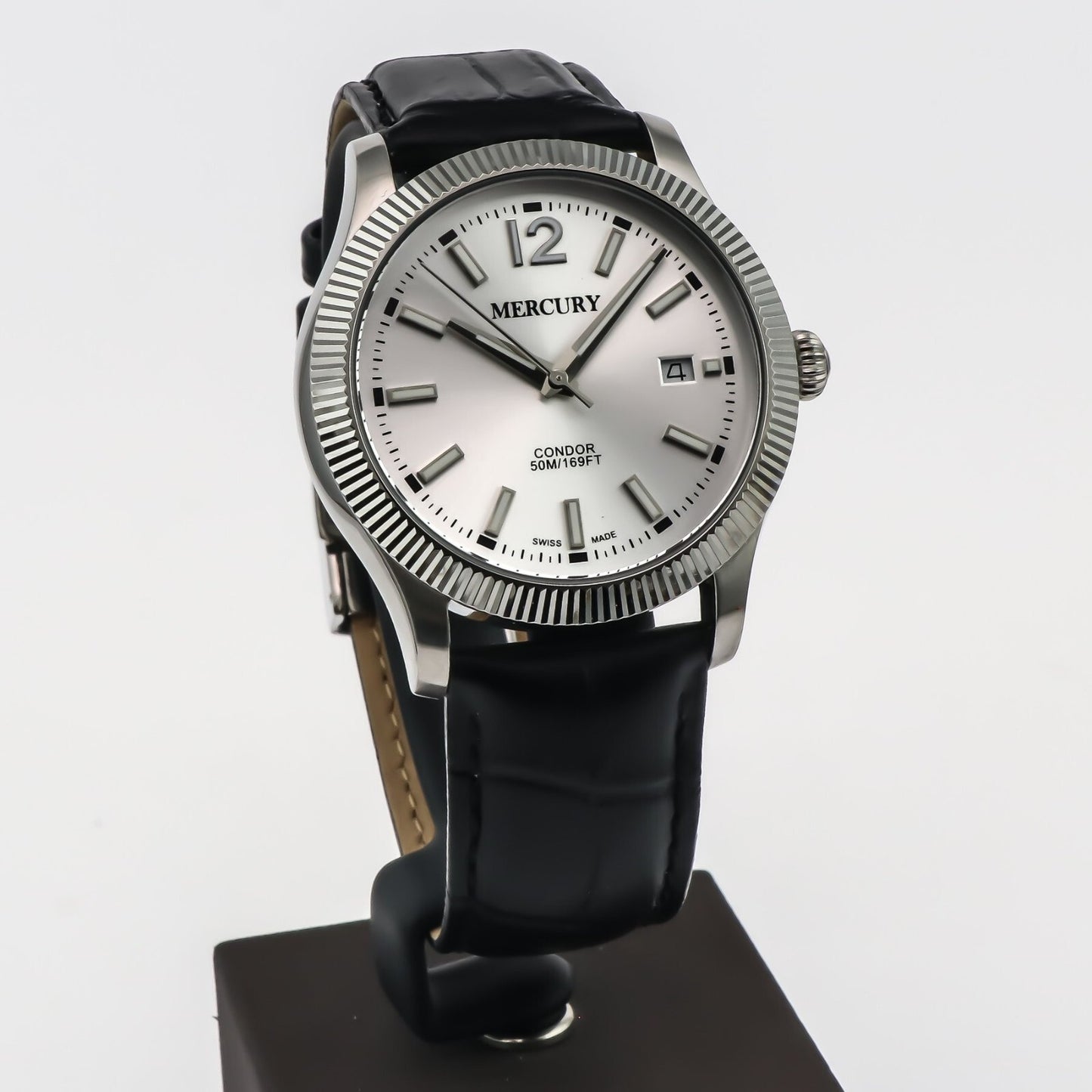 Mercury • Swiss Chronograp Watch • Stainless Steel • 45mm • Quartz • 5ATM
