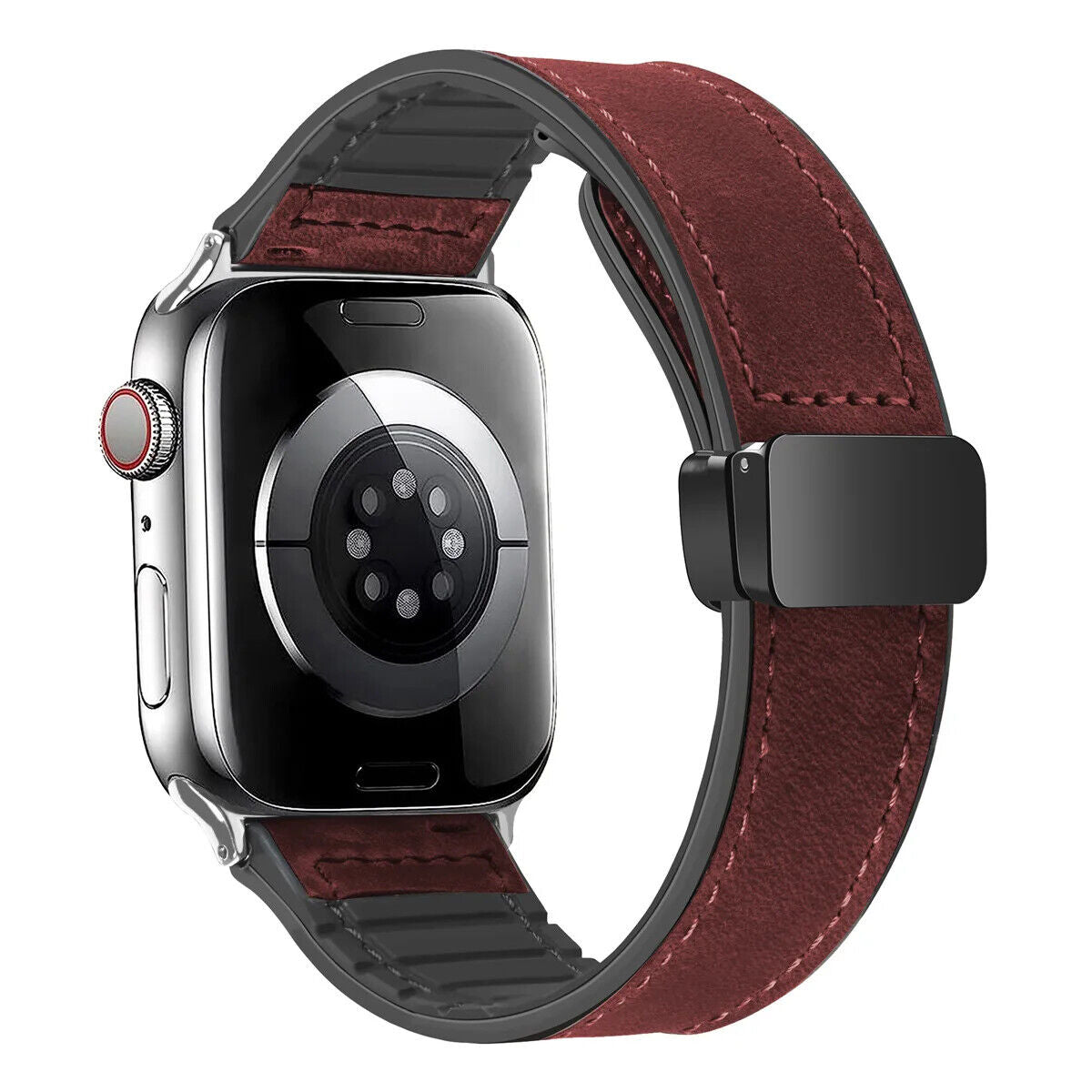 Leather Sport Band • Apple Watch Compatible • Magnetic Buckle