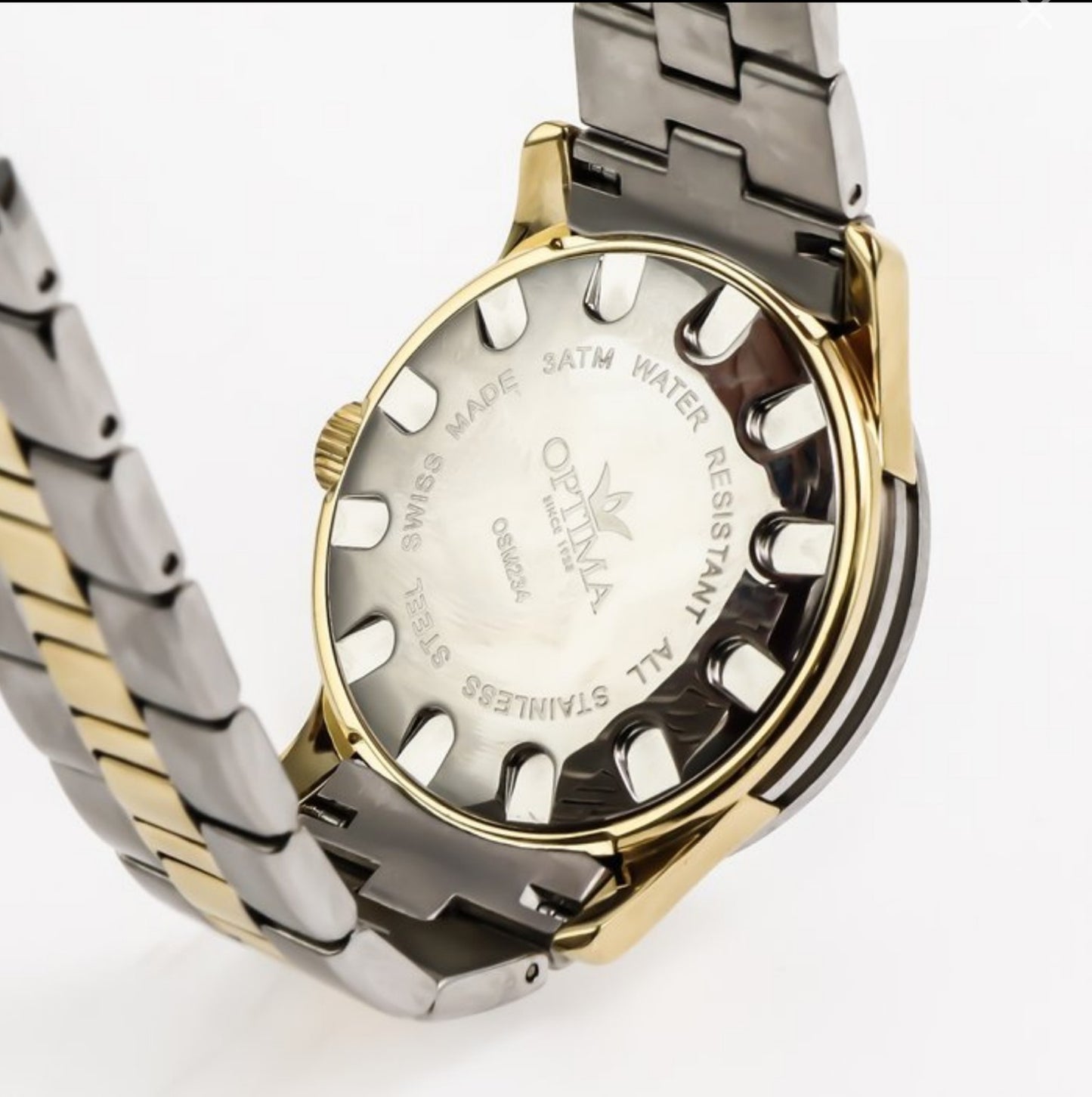 Optima • Swiss Watch • Stainless Steel Quartz • 39mm • 3ATM OSM234