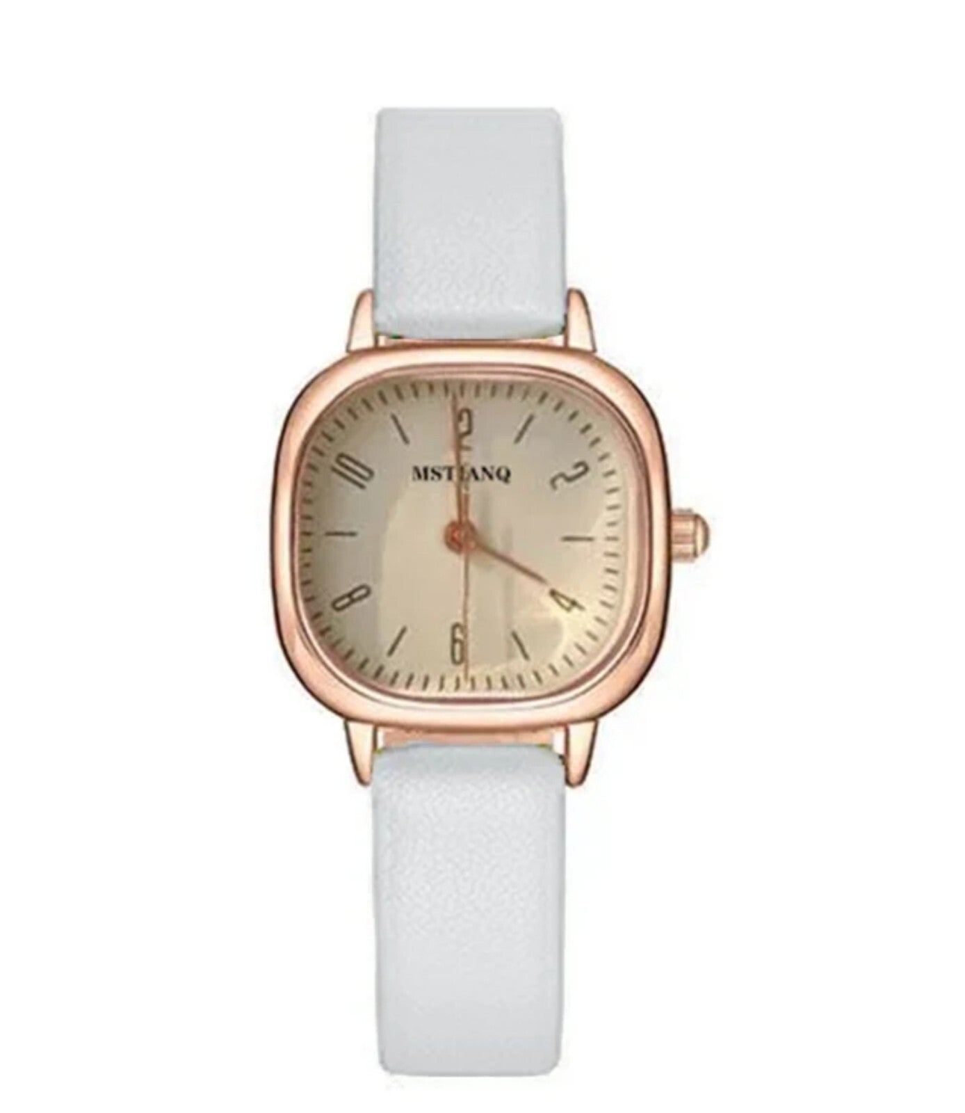 Womens Fashion Watch • 25mm • Quartz • 3ATM • Leather Strap • MsTianQ