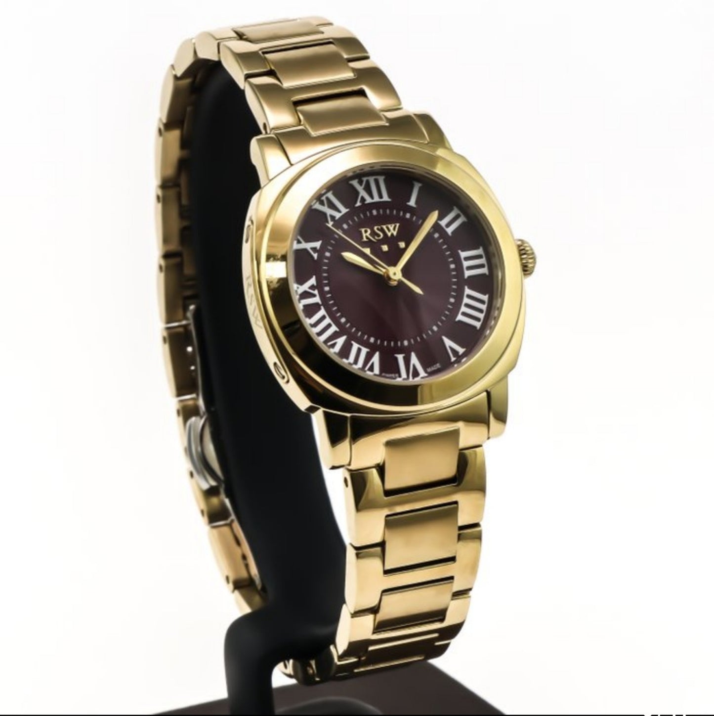 RSW • Swiss Watch • Stainless Steel PVD Gold • Quartz • 30mm • 5ATM • RSWL114