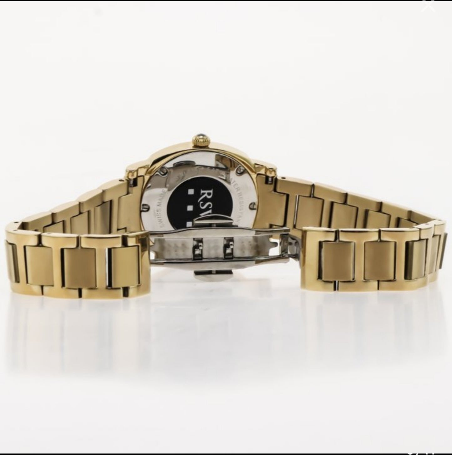 RSW • Swiss Watch • Stainless Steel PVD Gold • Quartz • 30mm • 5ATM • RSWL114