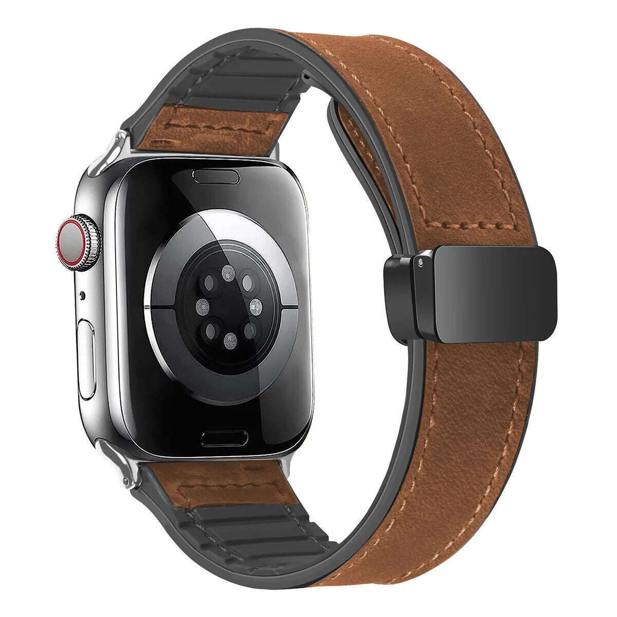 Leather Sport Band • Apple Watch Compatible • Magnetic Buckle