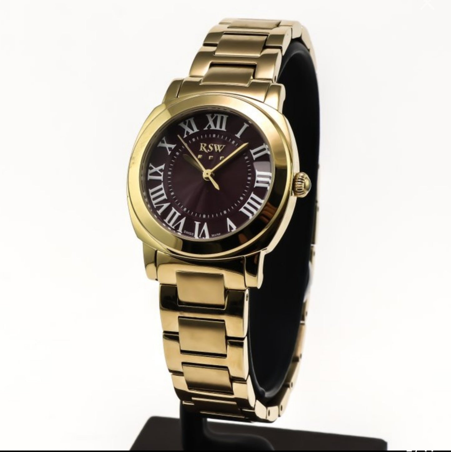 RSW • Swiss Watch • Stainless Steel PVD Gold • Quartz • 30mm • 5ATM • RSWL114