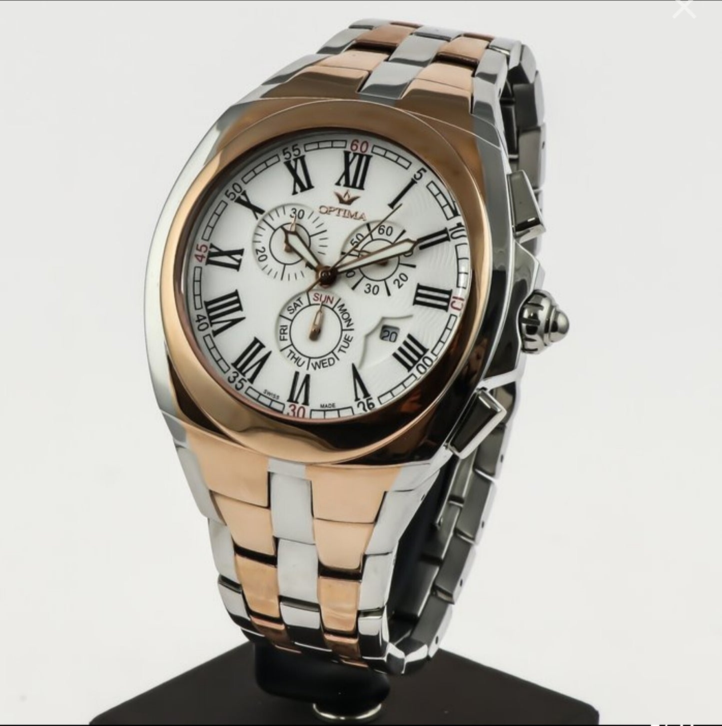 Optima • 45mm • Swiss Chronograph Watch • Date SubDay • 5 ATM • OSC292-SR-1
