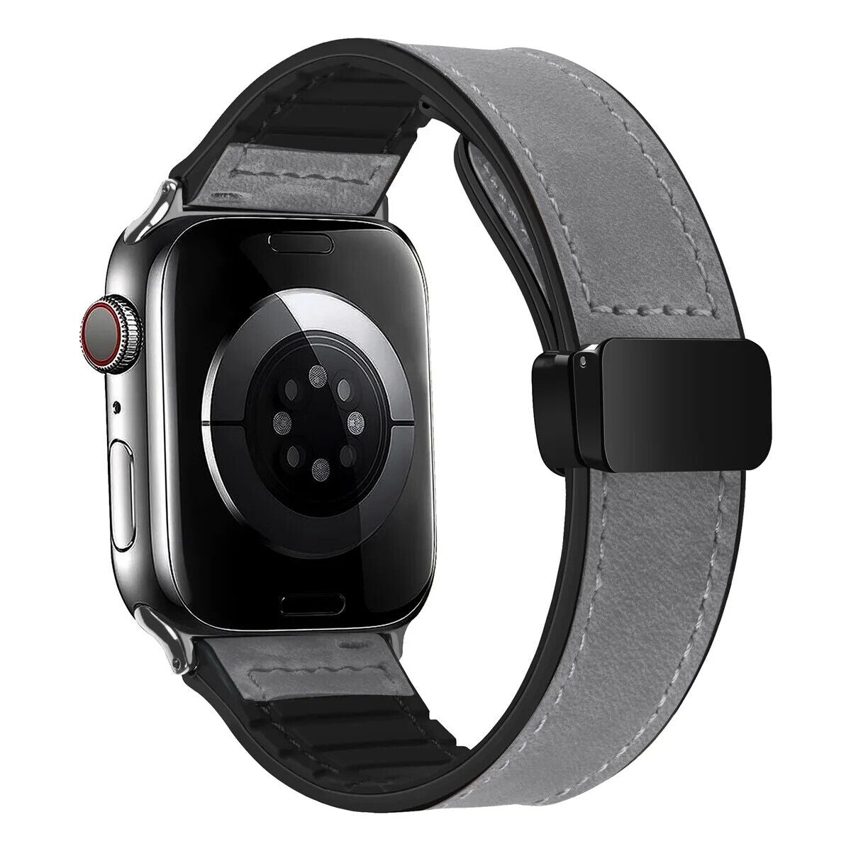 Leather Sport Band • Apple Watch Compatible • Magnetic Buckle