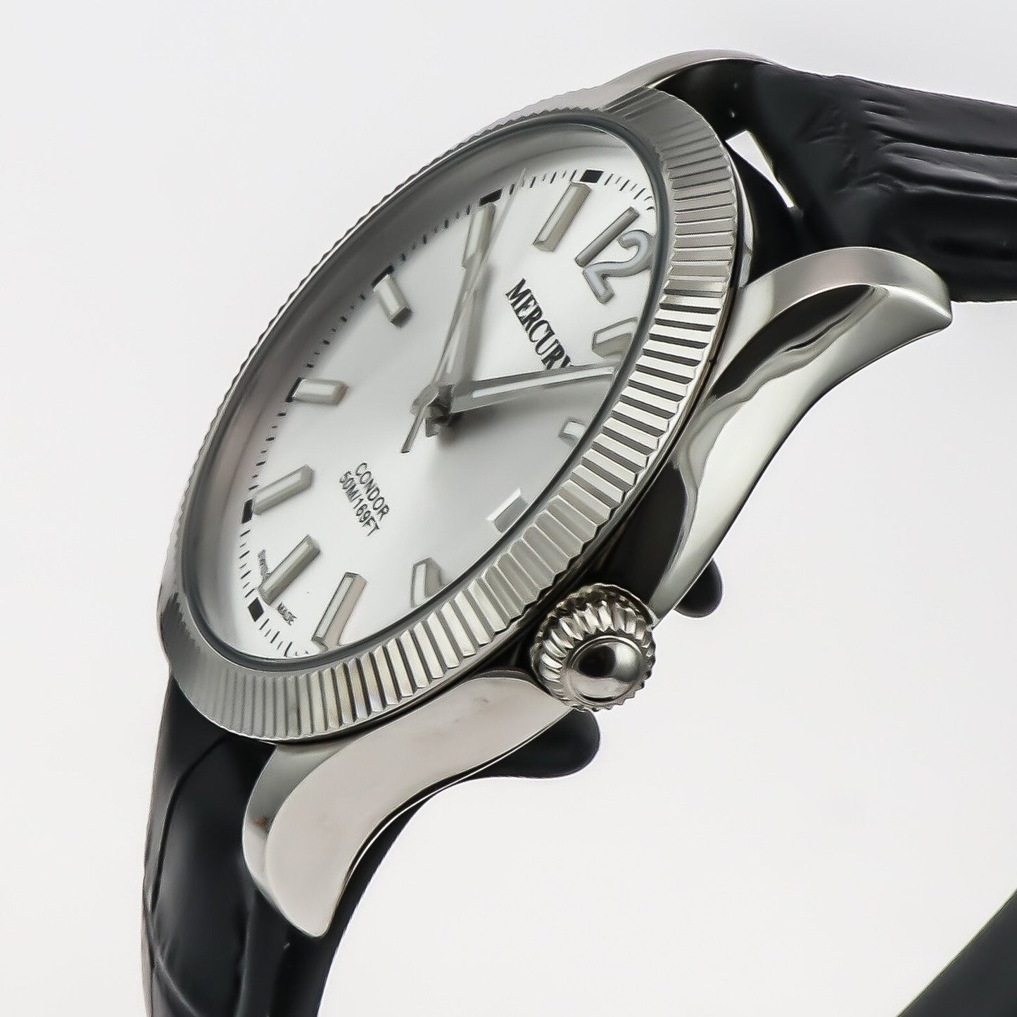 Mercury • Swiss Chronograp Watch • Stainless Steel • 45mm • Quartz • 5ATM