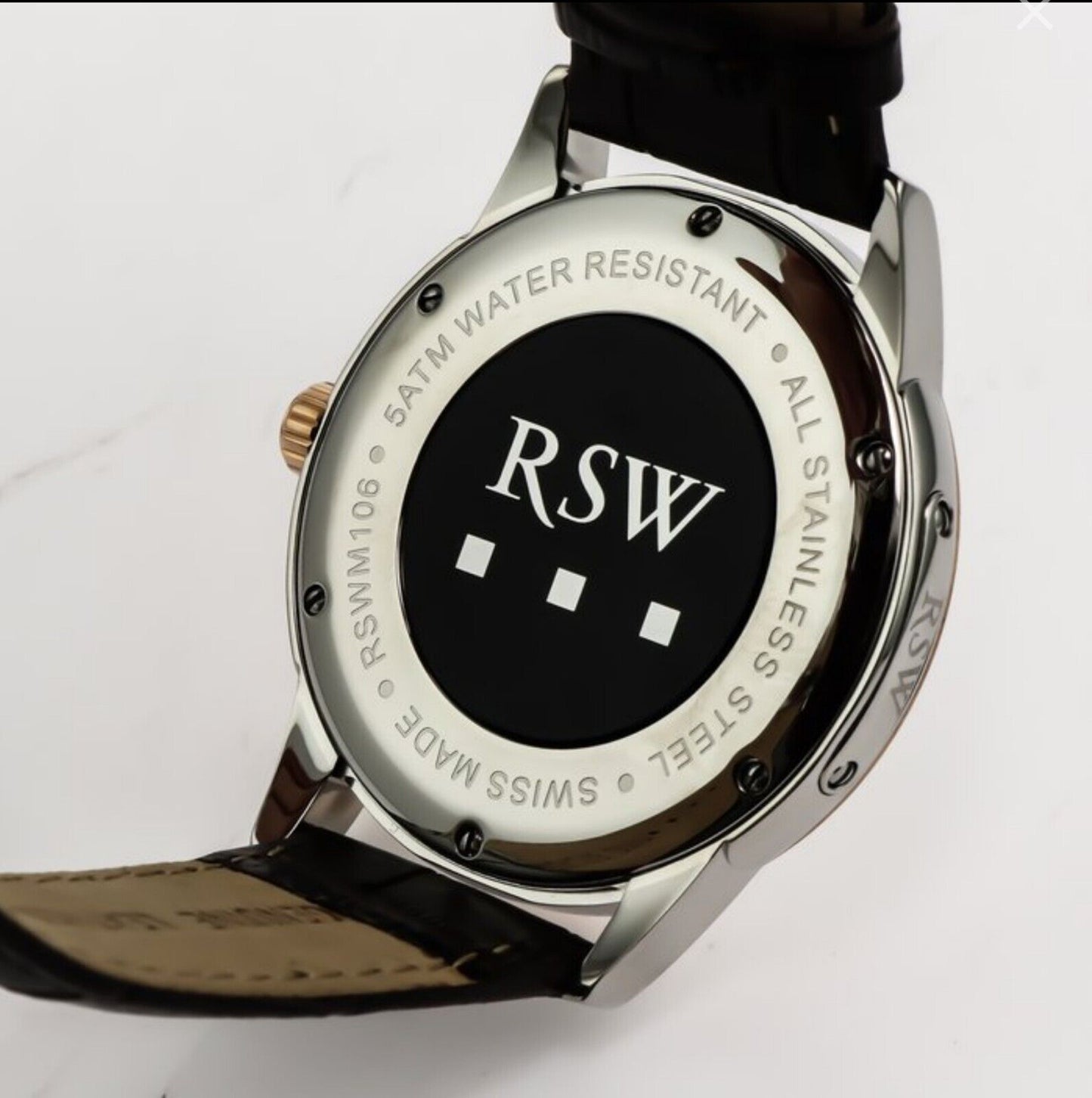 RSW • 44mm • Swiss Watch • PVD Rose Gold • Swiss Ronda • SubSeconds • Date