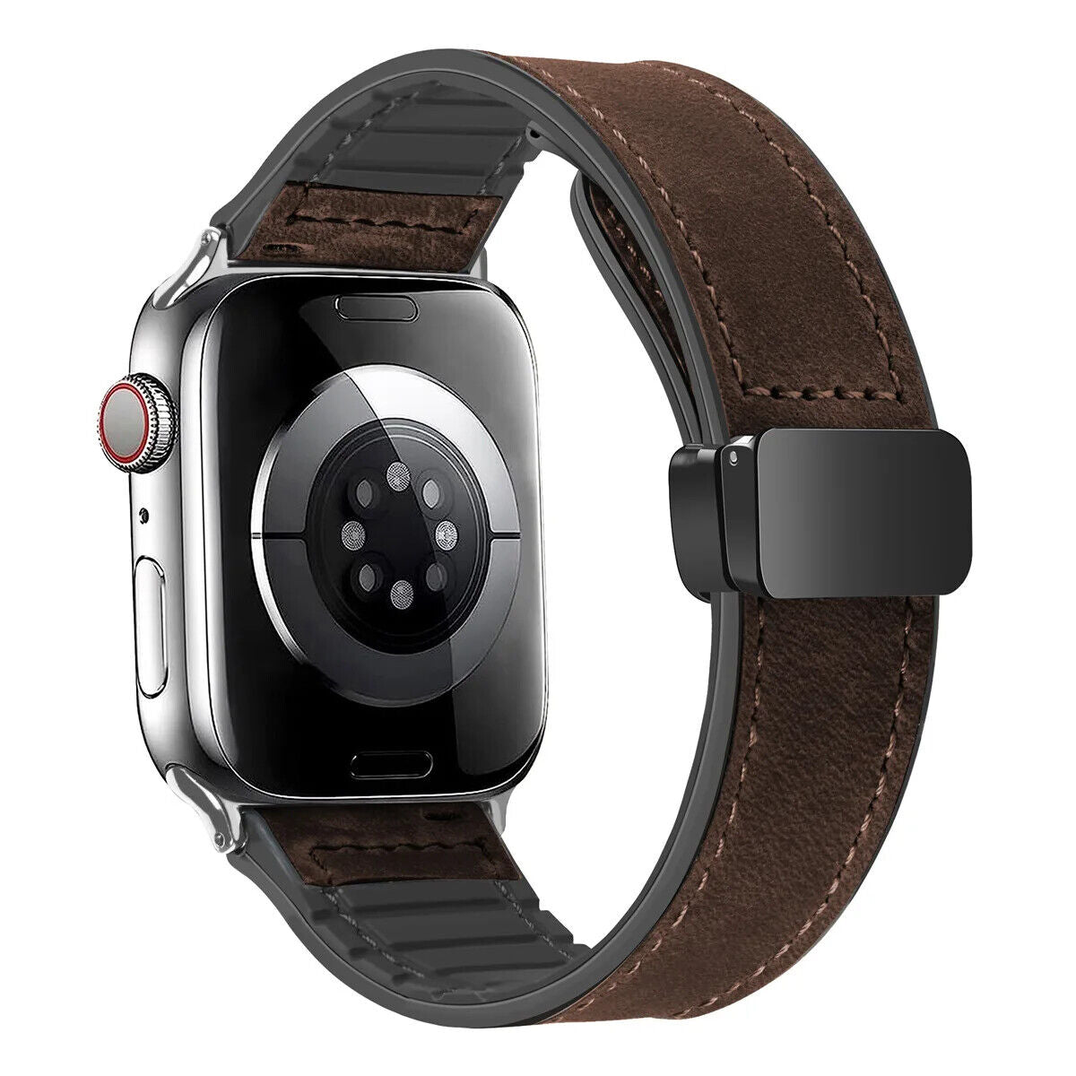 Leather Sport Band • Apple Watch Compatible • Magnetic Buckle