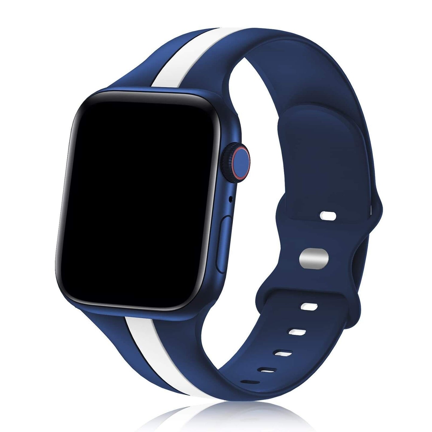 Sport Silicone Watch Band • Soft & Durable Strap • Apple Watch Compatible