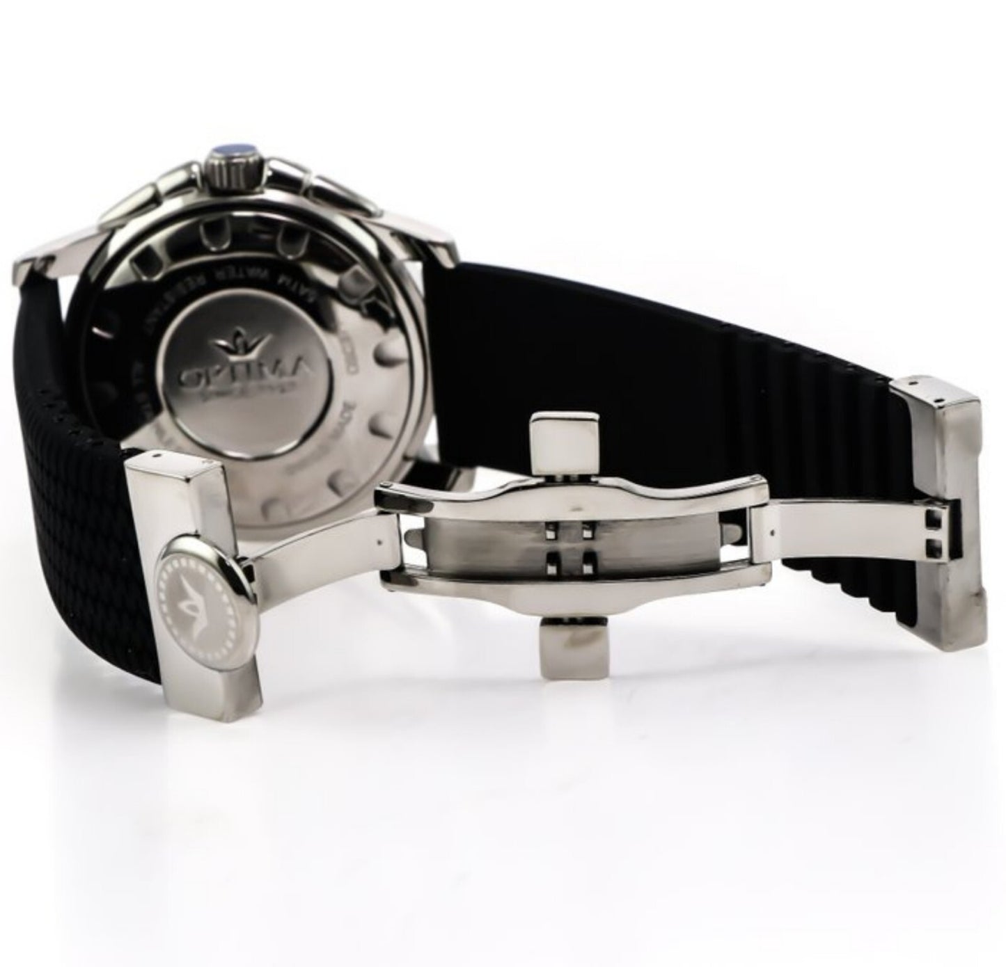 Optima • 48.15mm • Swiss Chronograph Watch • Date • WR50M • Ronda • OSC377-SX-1