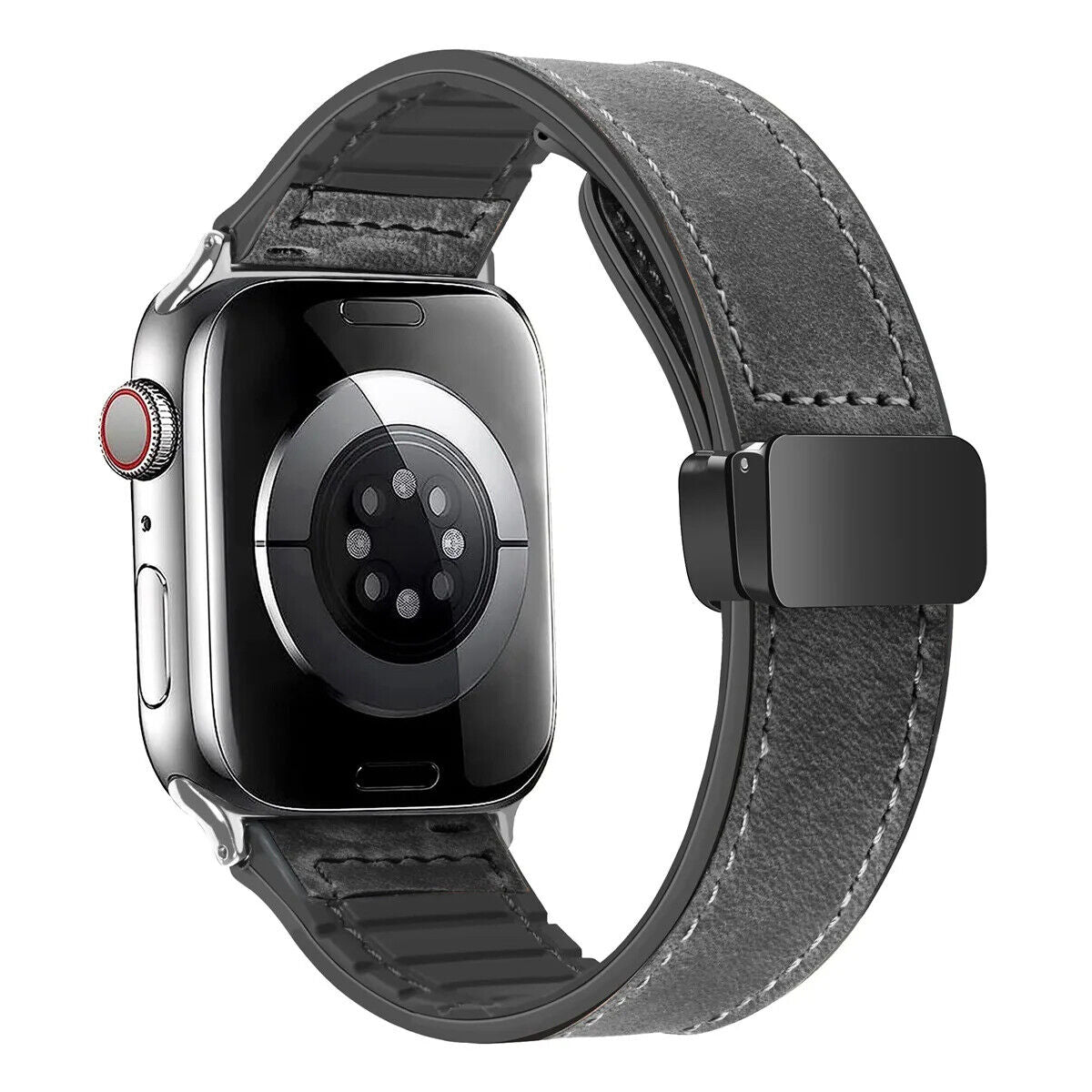 Leather Sport Band • Apple Watch Compatible • Magnetic Buckle