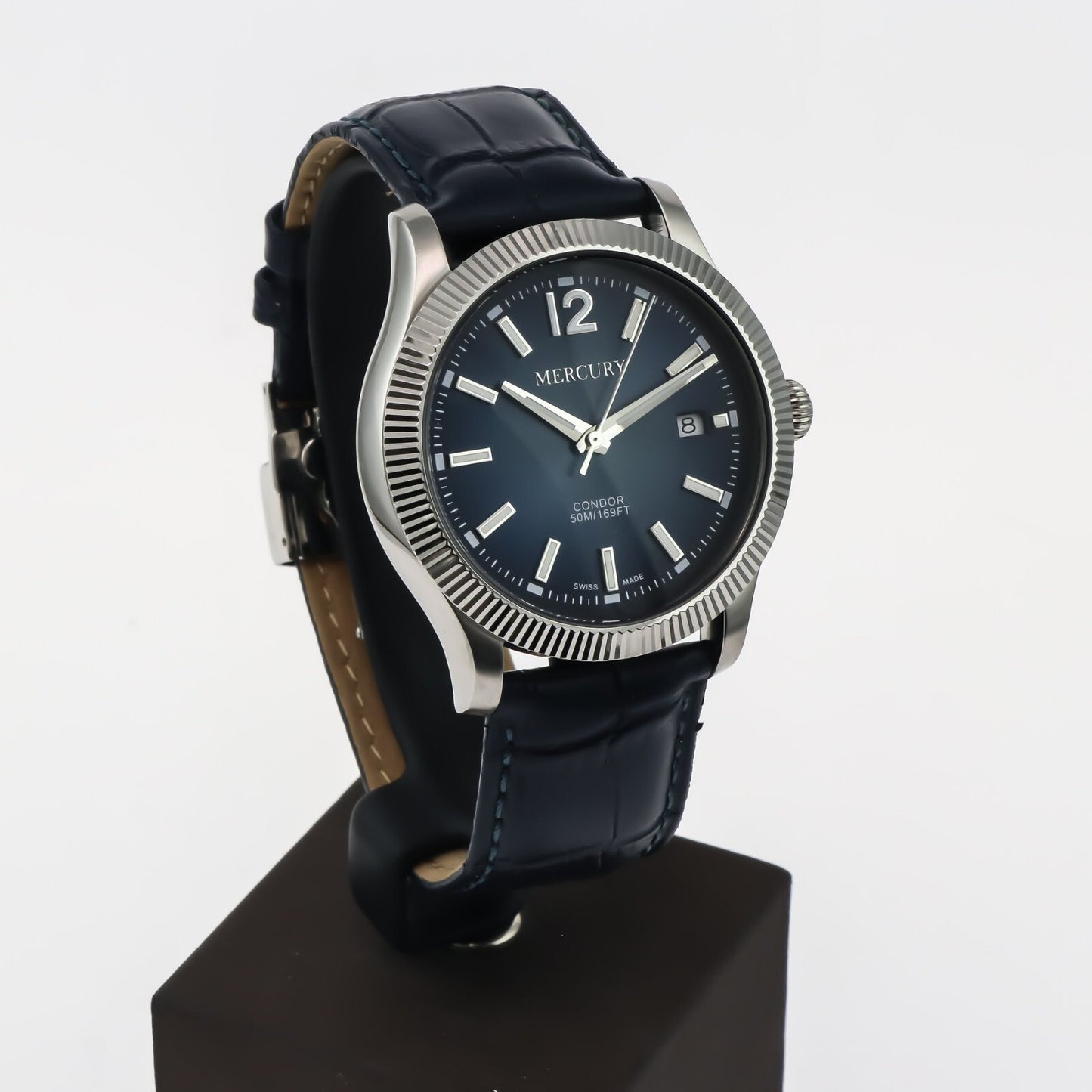 Mercury • Swiss Chronograph Watch • Stainless Steel • 45mm • Quartz • 5ATM