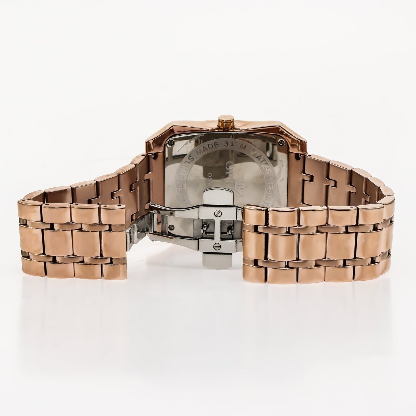 Optima • Reloj suizo • Acero inoxidable • 39 mm • Cuarzo • 3 ATM • OSM228