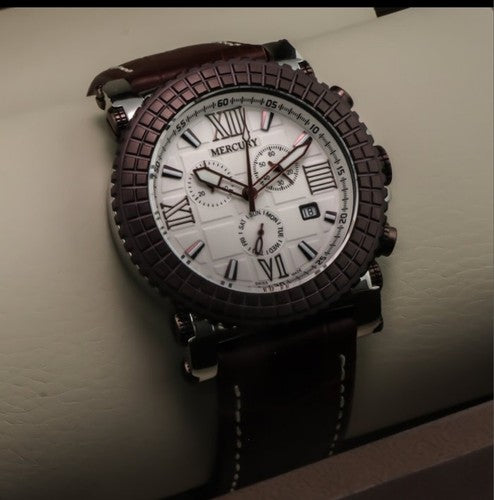 Mercury • 44mm • WR50M • ME10210-SCL-1 • Date SubDay • Chocolate