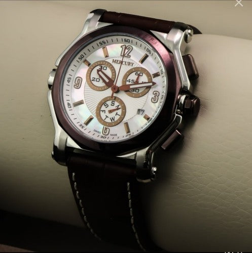Mercury • 4w.5mm • ME1075-SCL-7 • Swiss Chronograph Watch • Date SubDay WR30M