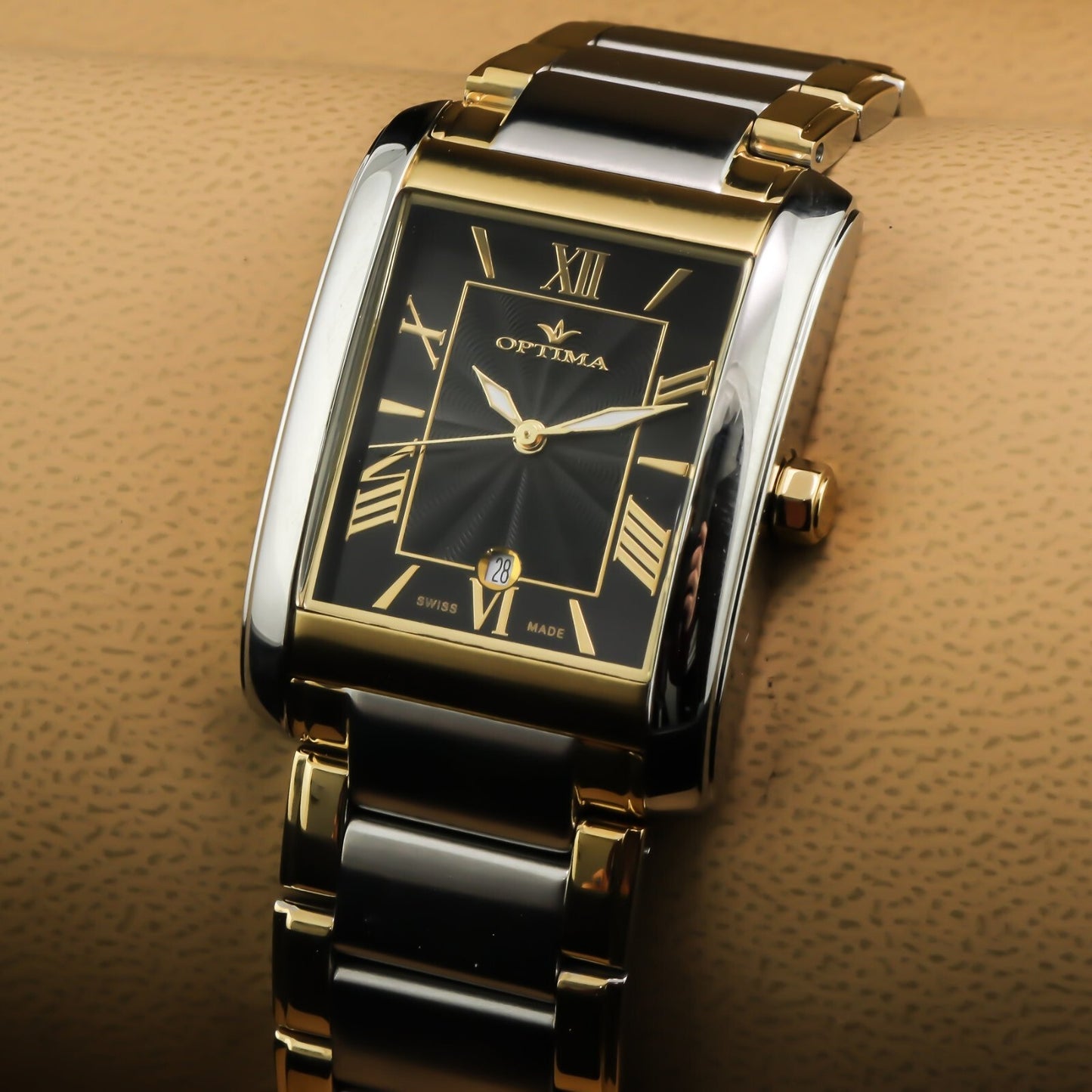 Optima • Reloj suizo • Acero inoxidable • 30 mm • Cuarzo • 3 ATM • OSM140