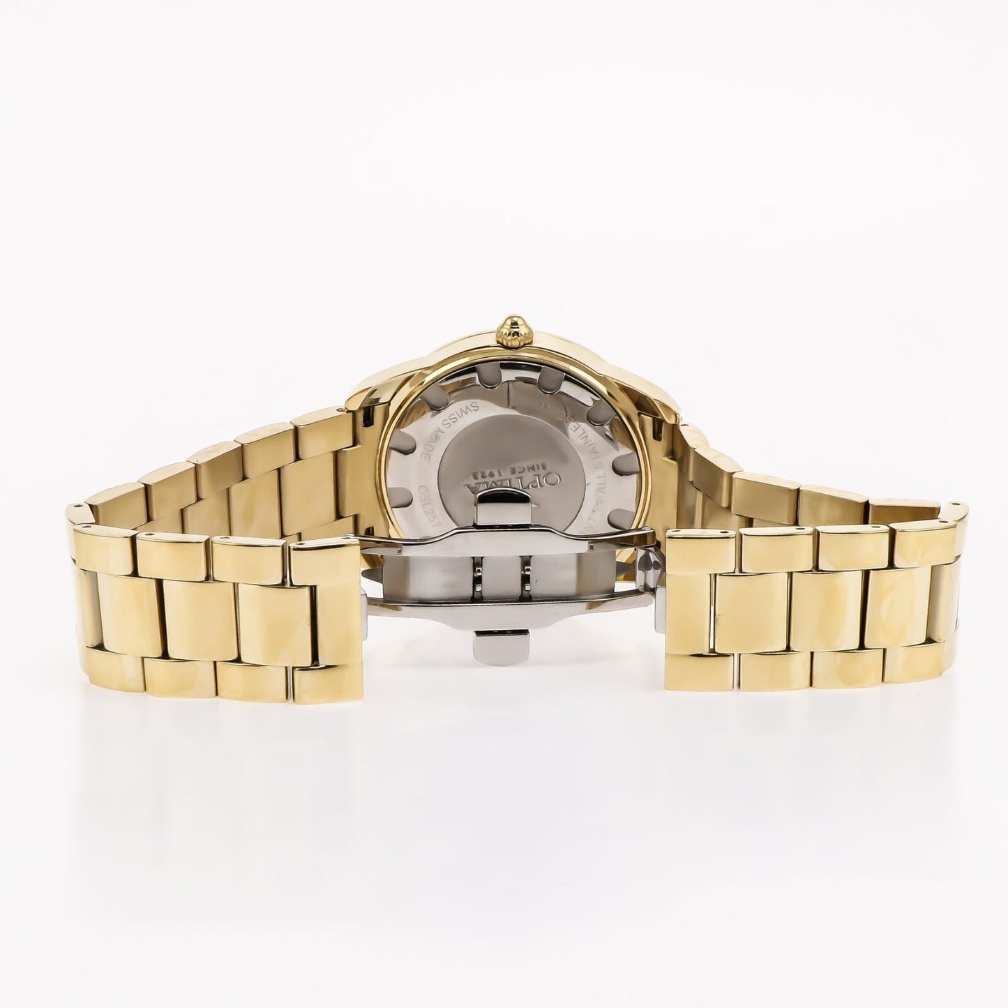 Optima • Reloj suizo • Acero inoxidable • 38 mm • Cuarzo • 3 ATM • OSL257