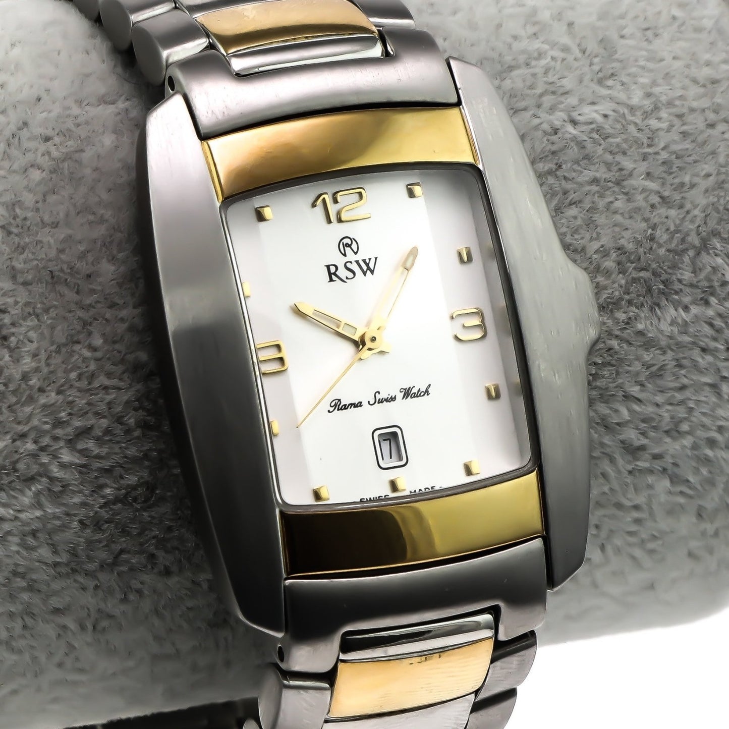 RSW • Reloj suizo • Acero inoxidable • Cuarzo • 32,80 x 38,35 mm • 3 ATM • RSW9200