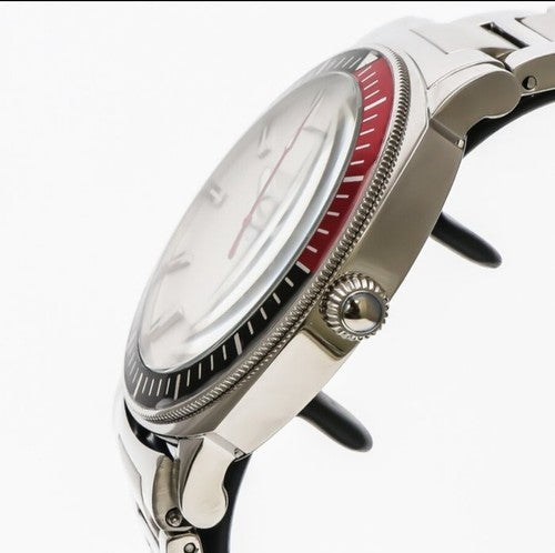 RSW Swiss Watch • Stainless Steel Quartz • 44mm • RSWM117 • WR50m • Mens