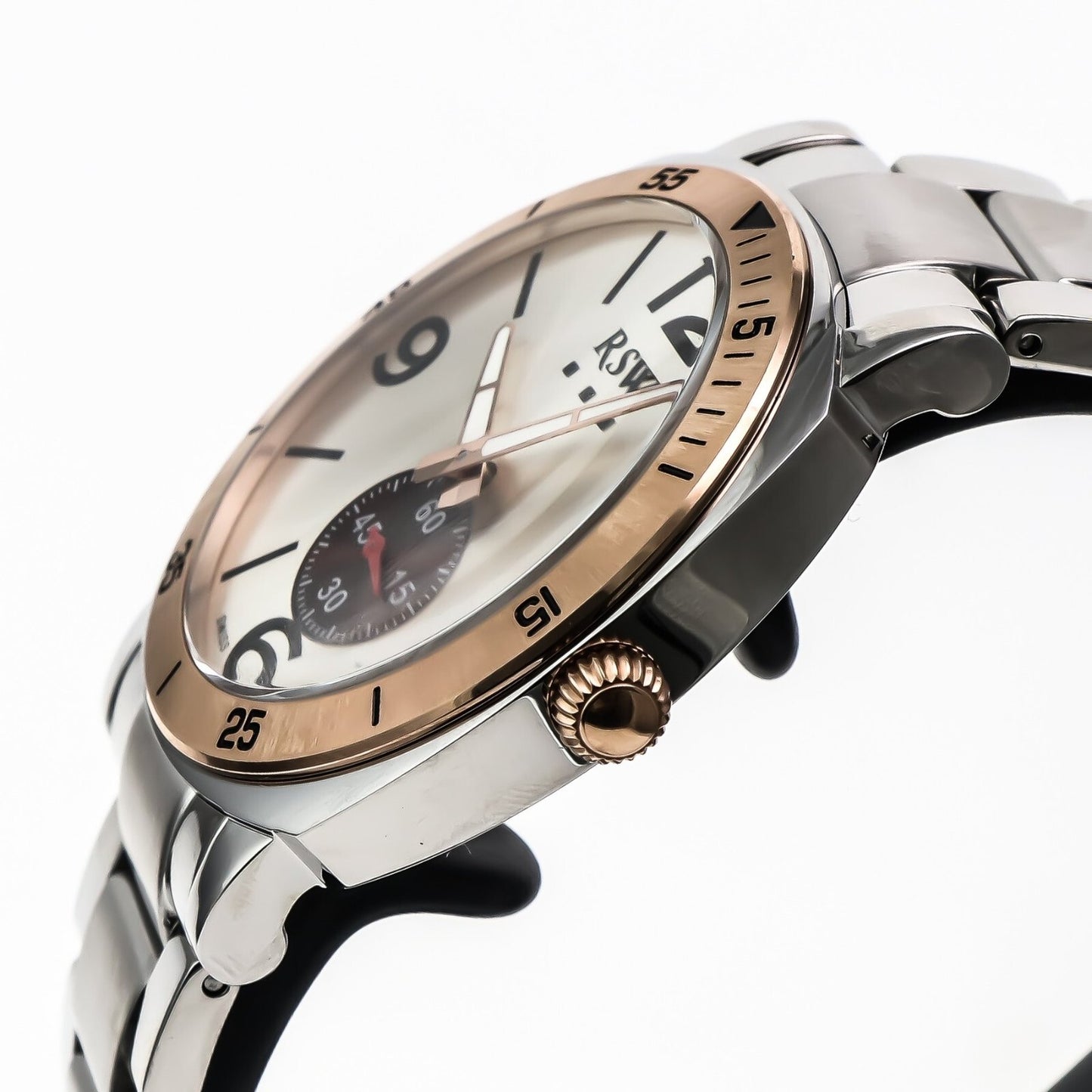 RSW • 45x42mm • Swiss Watch • WR50M • RSWM110-SR-1 • Countup Bezel