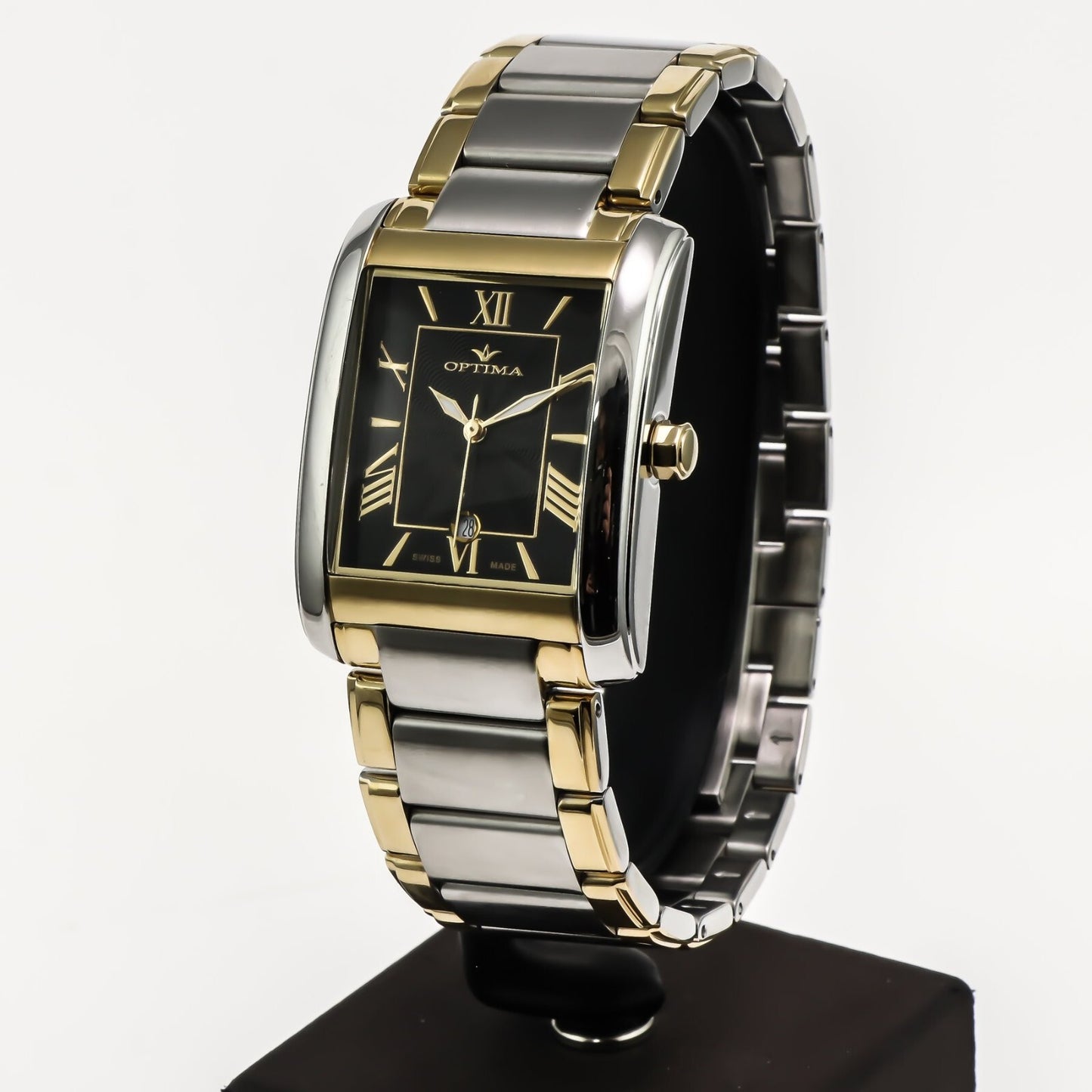 Optima • Reloj suizo • Acero inoxidable • 30 mm • Cuarzo • 3 ATM • OSM140