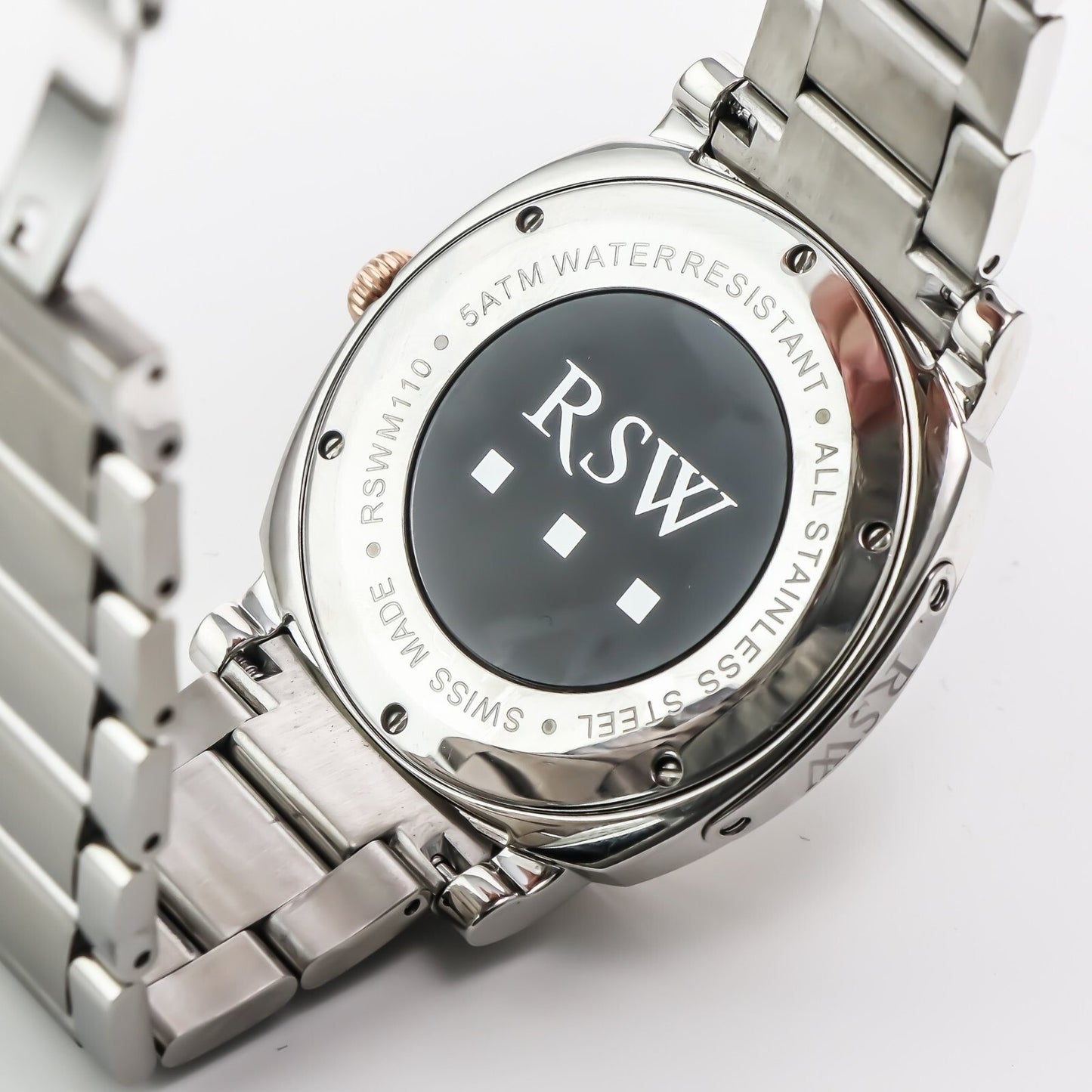 RSW • 45x42mm • Swiss Watch • WR50M • RSWM110-SR-1 • Countup Bezel