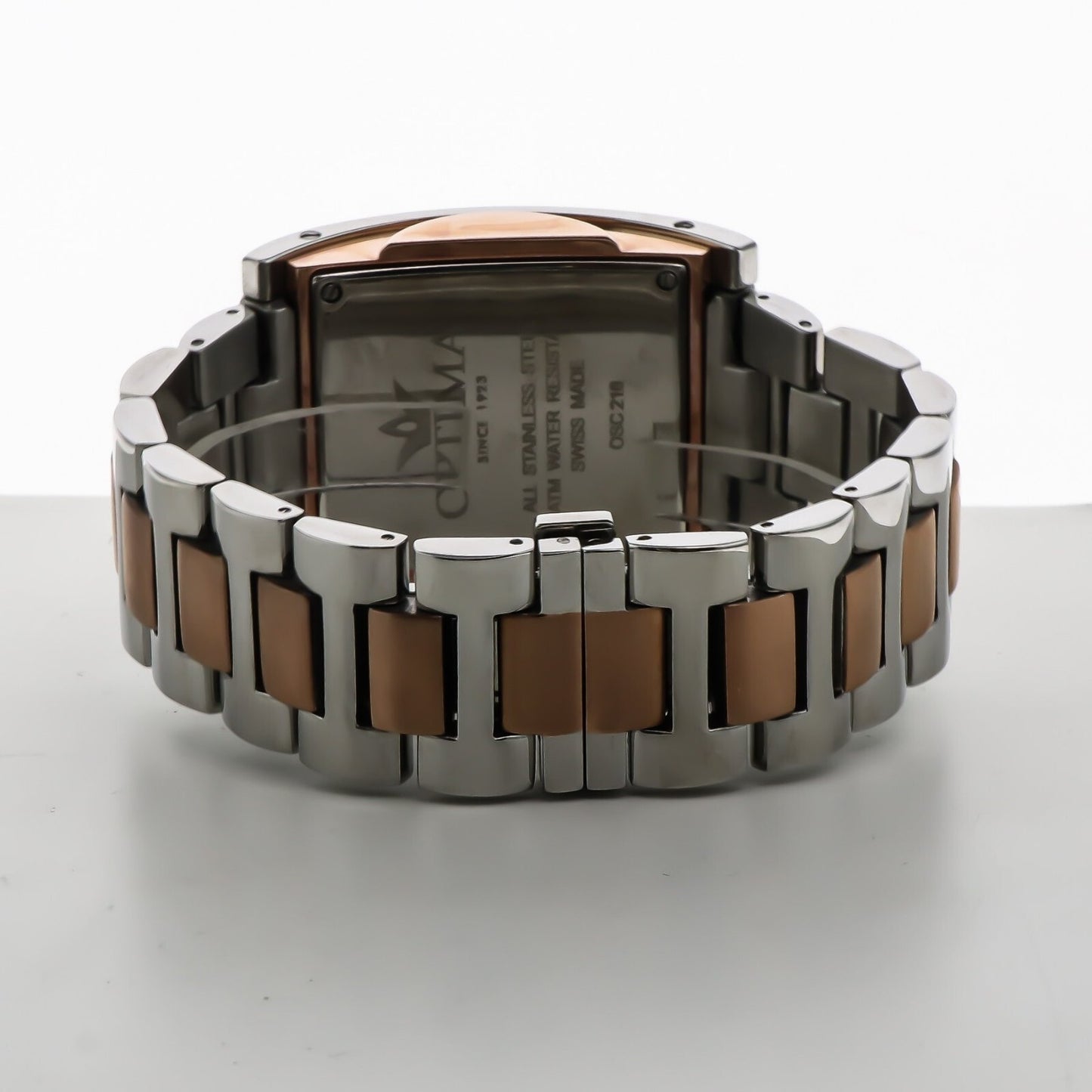 Optima • Swiss Chronograph Watch • Stainless Steel • 35.5x48.8mm • Quartz • 3ATM