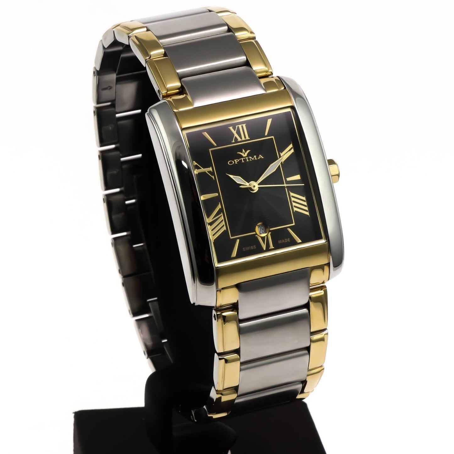 Optima • Reloj suizo • Acero inoxidable • 30 mm • Cuarzo • 3 ATM • OSM140