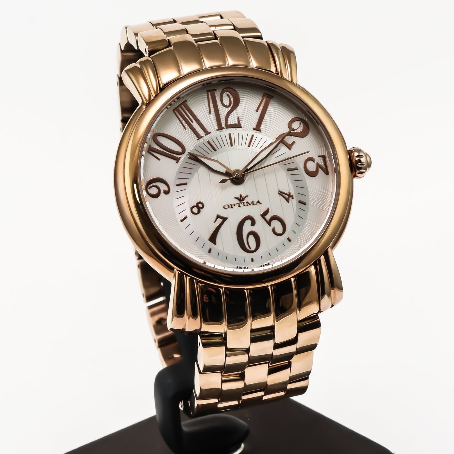 Optima • Reloj suizo • Acero inoxidable • 43 mm • Cuarzo • 3 ATM • OSM212