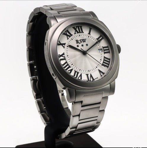 RSW • 46.8mm • Swiss Watch • Sapphire • Ronda Quartz • Date • RSWM118