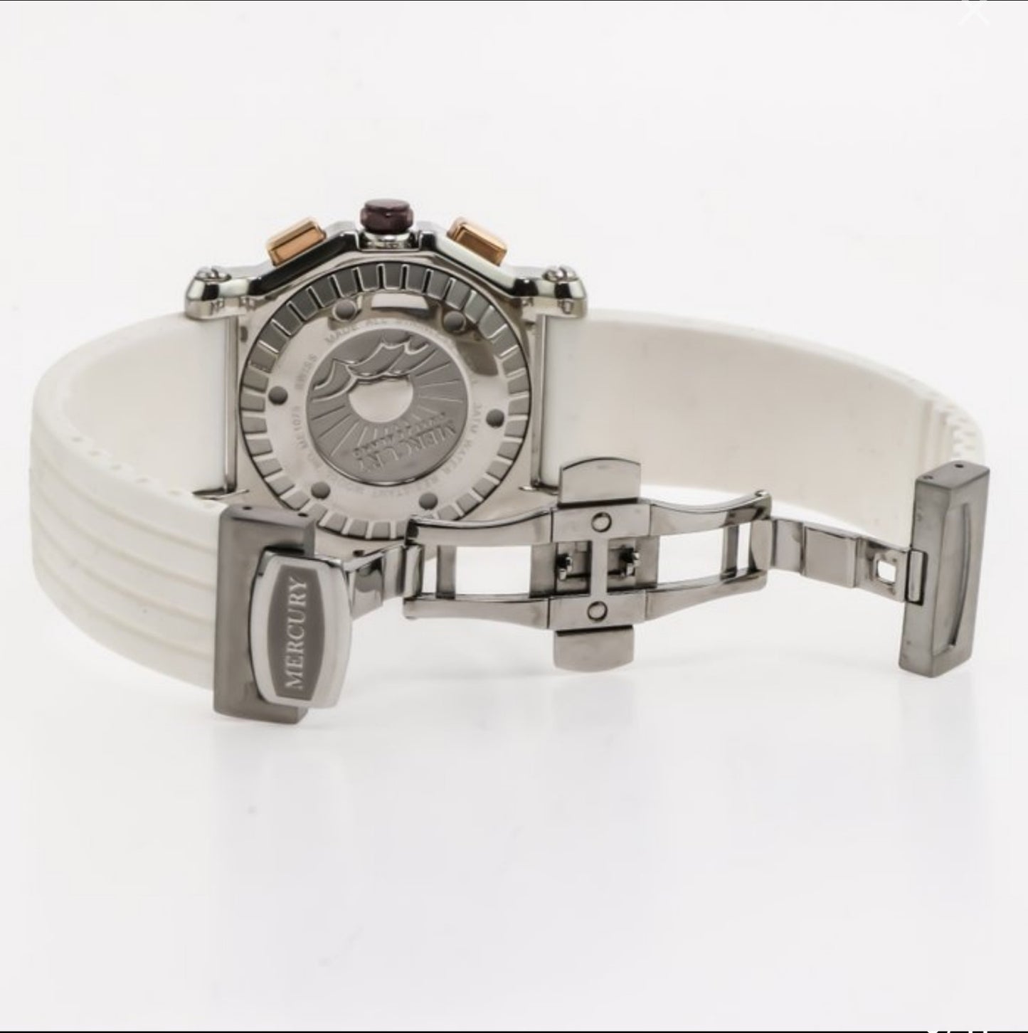 Mercury • Swiss Chronograph Watch • Stainless Steel Quartz 42.5mm • 3ATM ME1075