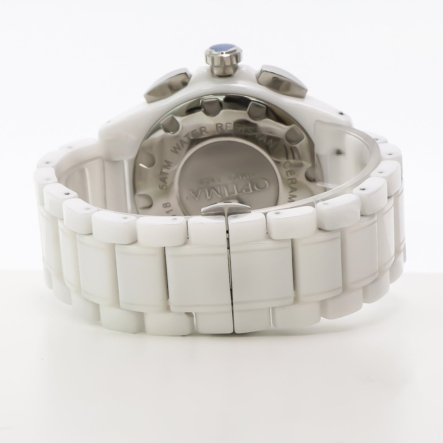 Optima • Swiss Chronograph Watch • Stainless Steel • 43mm • Quartz • 5ATM