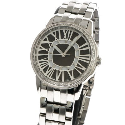 Mercury • Womens Swiss Diamond Watch • 0.45carat SI Clarity • 36mm ME330-SS-D-3