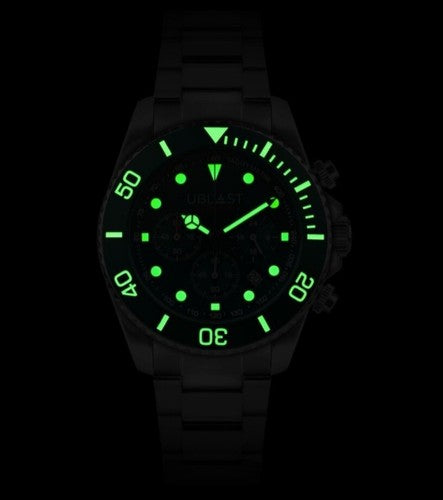 Ublast • Match Race Chrono Watch • 42mm • Miyota OS20 • WR10ATM • UBMRC42BU