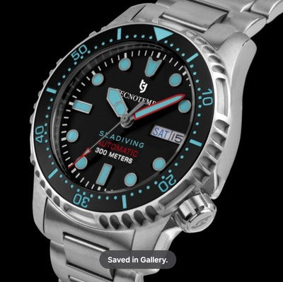 Tecnotempo • SEADIVING • Automatic • Ltd. Edition • 40mm Seiko Nh36 41H • 30ATM