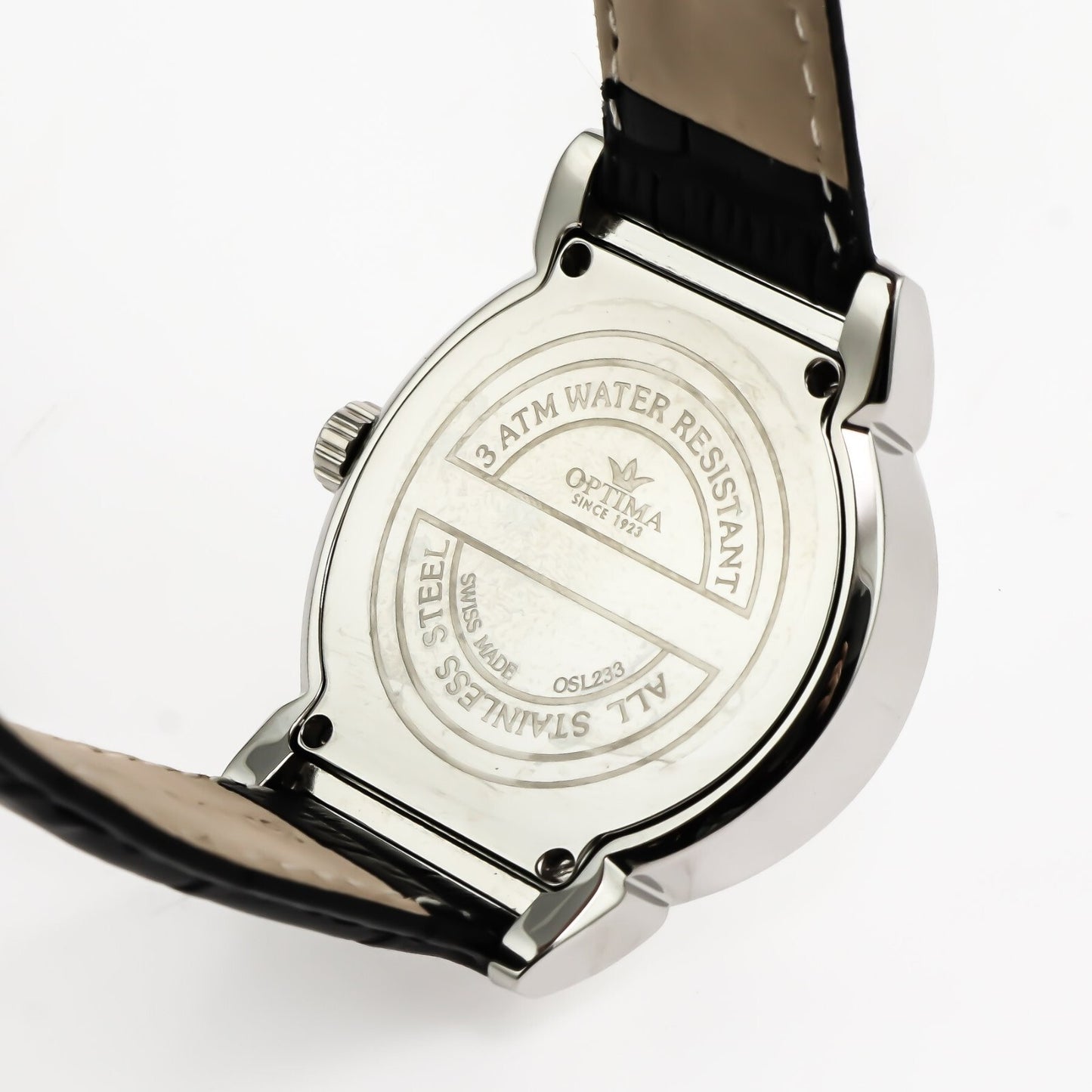 Optima • Swiss Watch • Stainless Steel • 40mm • Quartz • 3ATM •OSL233