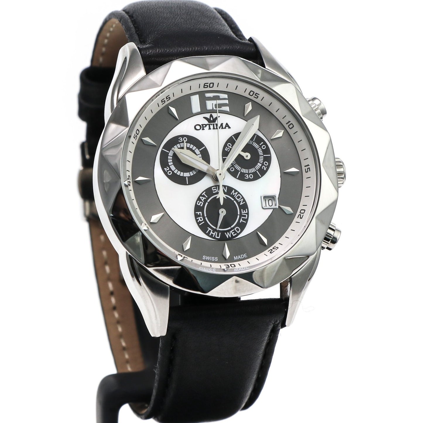 Optima • 44mm • Swiss Chronograph • Date SubDay • WR50M • OSC268-SL-7
